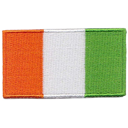 All Country Flag Patches (3 × 2 cm), Embroidered Iron-On/Sew On National Flags, Badge Traveler Gift Patch for Jacket, Backpack, Hat DIY Craft (K-S)