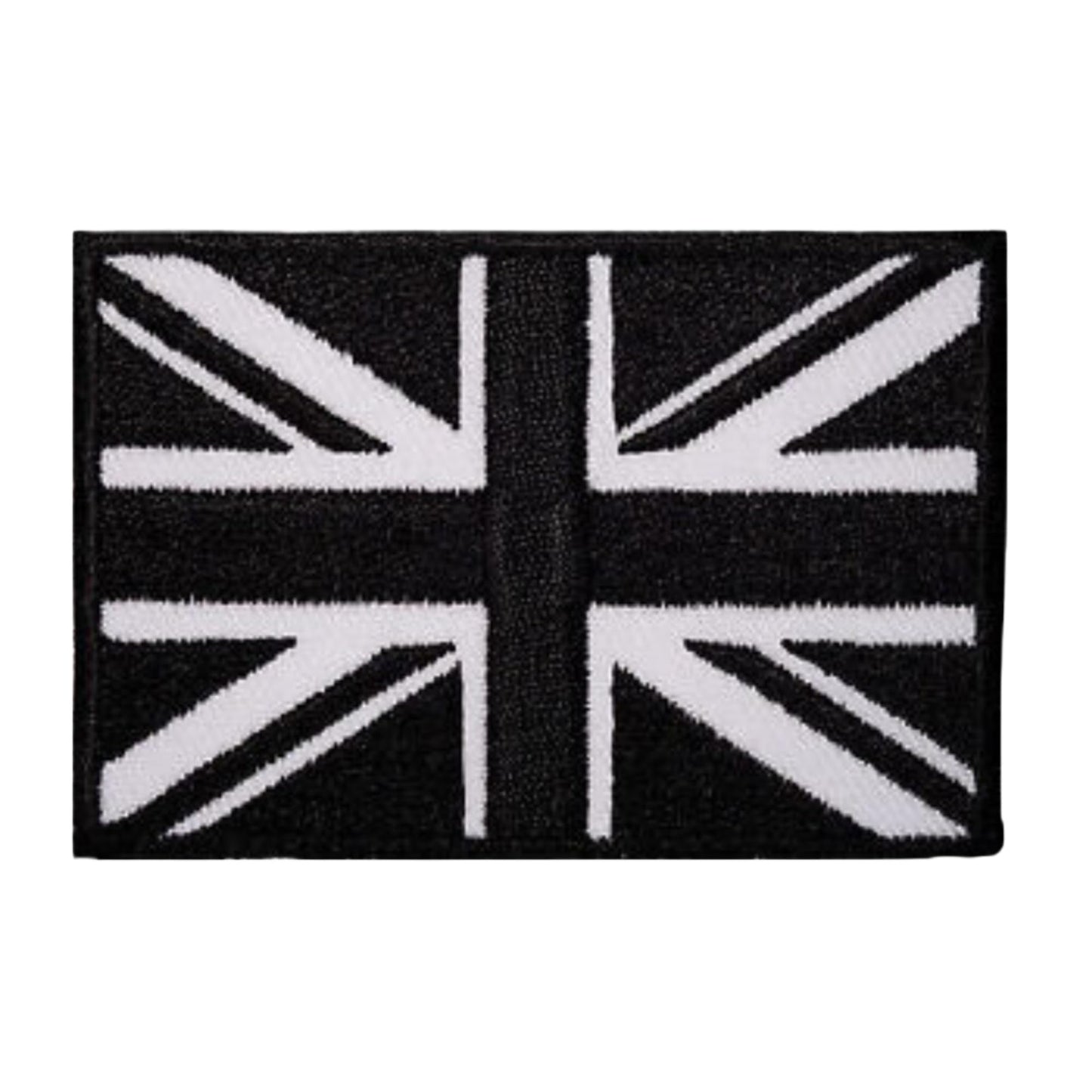 UK and England National Flag Embroidered Patches – Iron On/Sew On Badge in Different Shapes and Various Sizes for Jackets, Backpacks, Hats and DIY Crafts.