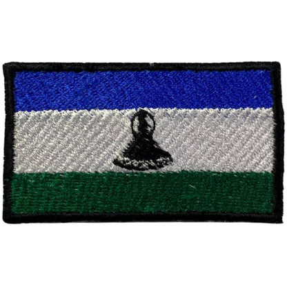 All Country Flag Patches (3 × 2 cm), Embroidered Iron-On/Sew On National Flags, Badge Traveler Gift Patch for Jacket, Backpack, Hat DIY Craft (T-Z)