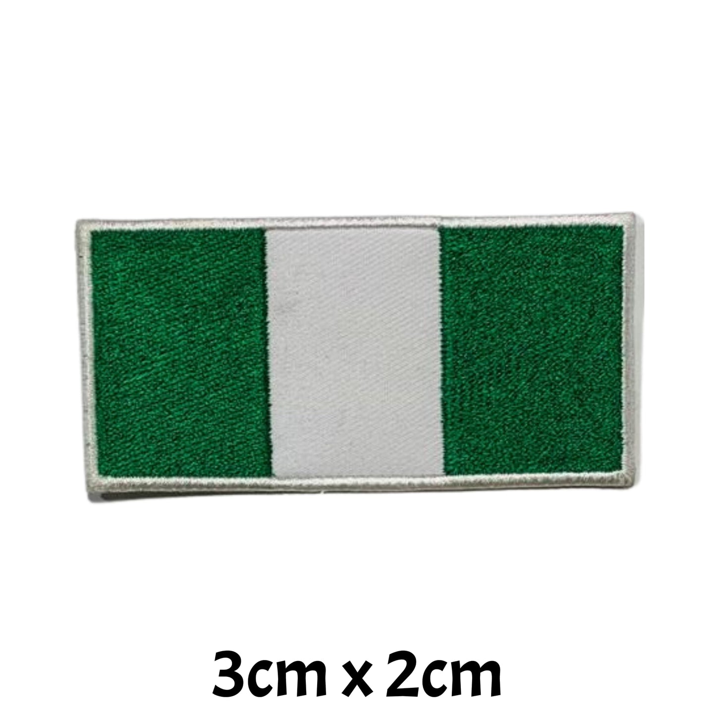 All Country Flag Patches (3 × 2 cm), Embroidered Iron-On/Sew On National Flags, Badge Traveler Gift Patch for Jacket, Backpack, Hat DIY Craft (T-Z)