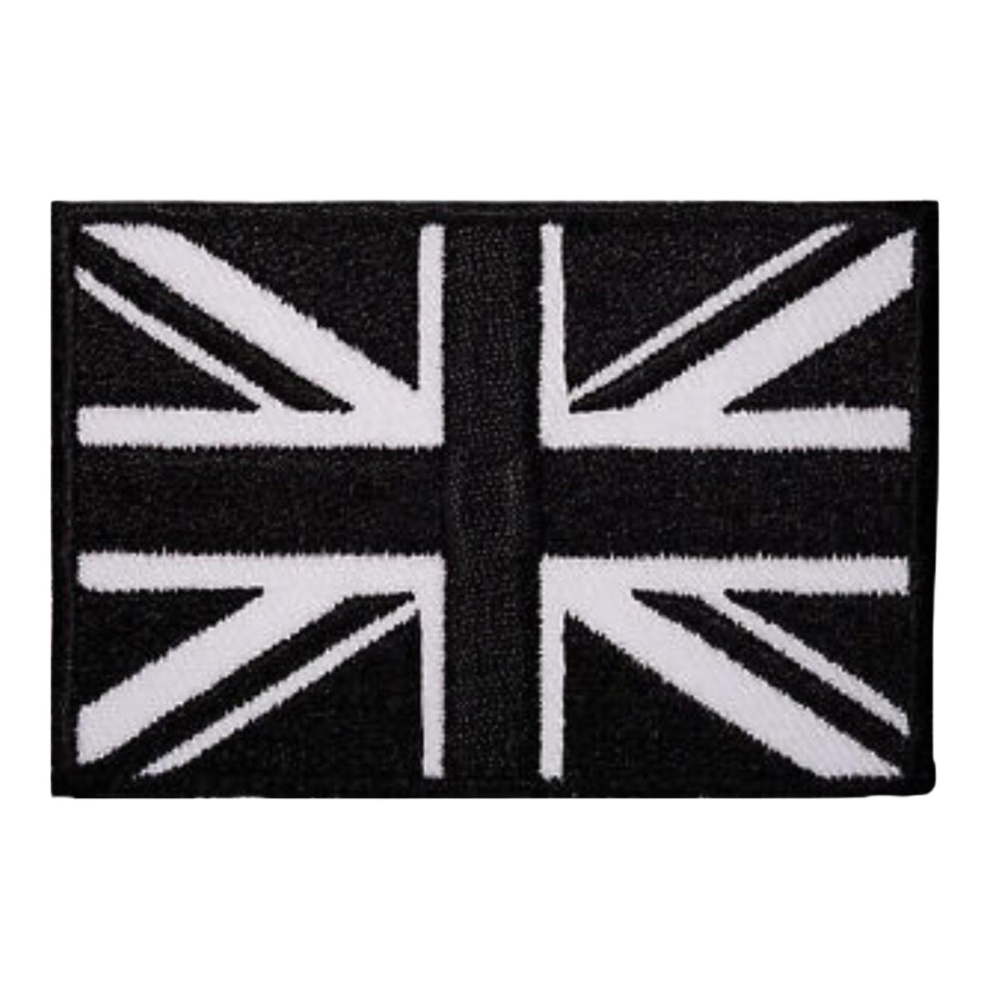 UK and England National Flag Embroidered Patches – Iron On/Sew On Badge in Different Shapes and Various Sizes for Jackets, Backpacks, Hats and DIY Crafts.