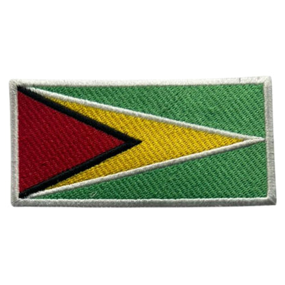 All Country Flag Patches (3 × 2 cm), Embroidered Iron-On/Sew On National Flags, Badge Traveler Gift Patch for Jacket, Backpack, Hat DIY Craft