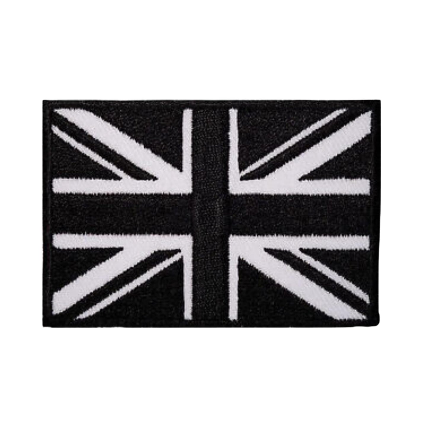 UK and England National Flag Embroidered Patches – Iron On/Sew On Badge in Different Shapes and Various Sizes for Jackets, Backpacks, Hats and DIY Crafts.