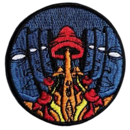 Alien and Space Embroidery Iron-On Patches for Clothing Sew-On Applique for DIY Crafts Denim Jackets Jeans Backpacks