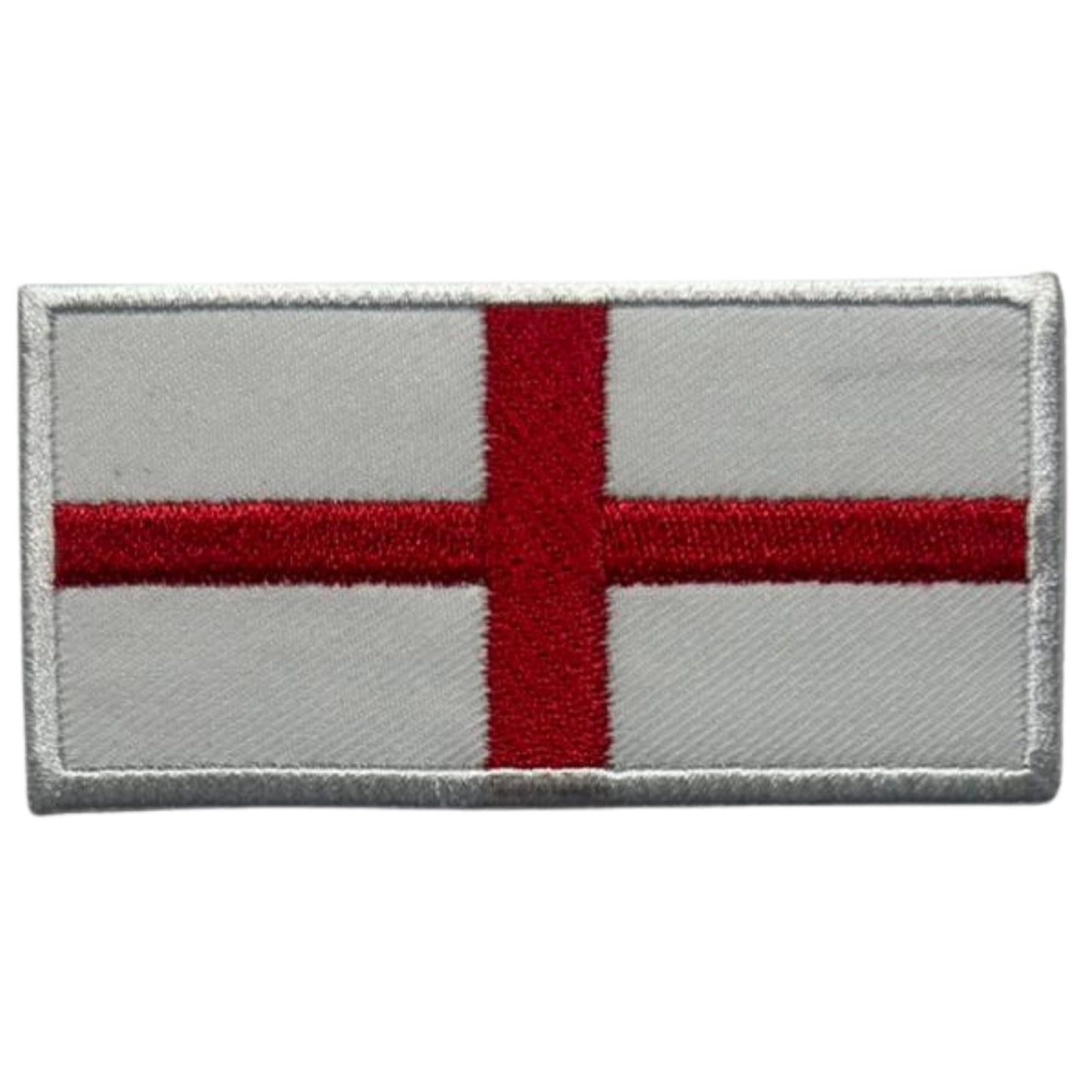 UK and England National Flag Embroidered Patches – Iron On/Sew On Badge in Different Shapes and Various Sizes for Jackets, Backpacks, Hats and DIY Crafts.
