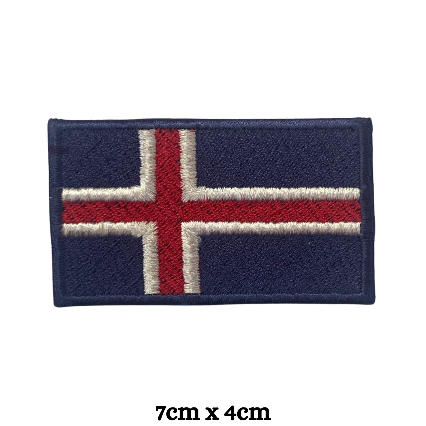 Country Flag Embroidered Patch – Iron On / Sew On National Flag Badge | All Countries Available | Jacket, Backpack, Hat, Uniform – Choose Your Country (A-J)