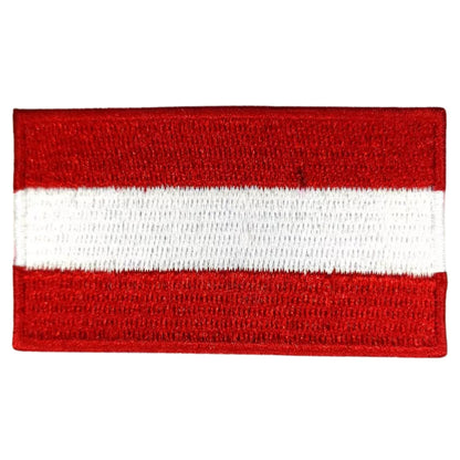 All Country Flag Patches (3 × 2 cm), Embroidered Iron-On/Sew On National Flags, Badge Traveler Gift Patch for Jacket, Backpack, Hat DIY Craft (K-S)