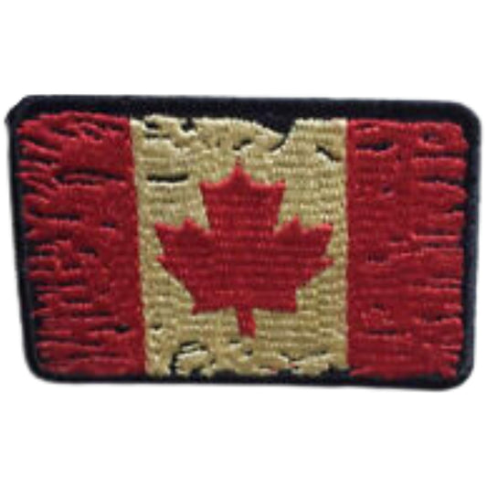 Canadian Flag Embroidery Iron-On Patches for Clothing Sew-On Applique for DIY Crafts Denim Jackets Jeans Backpacks