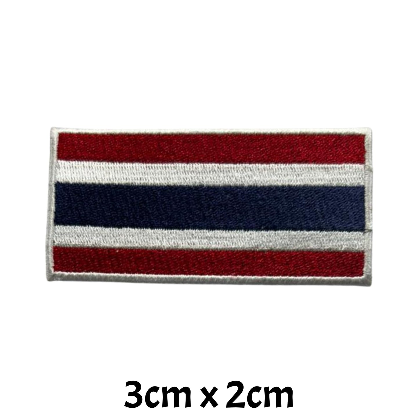 All Country Flag Patches (3 × 2 cm), Embroidered Iron-On/Sew On National Flags, Badge Traveler Gift Patch for Jacket, Backpack, Hat DIY Craft (K-S)