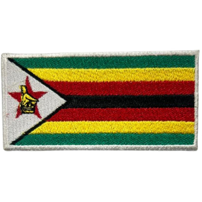 All Country Flag Patches (3 × 2 cm), Embroidered Iron-On/Sew On National Flags, Badge Traveler Gift Patch for Jacket, Backpack, Hat DIY Craft