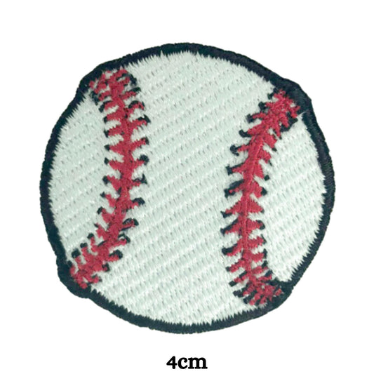 Baseball Sport Embroidery Iron-On Patches for Clothing Sew-On Applique for DIY Crafts Denim Jackets Jeans Backpacks
