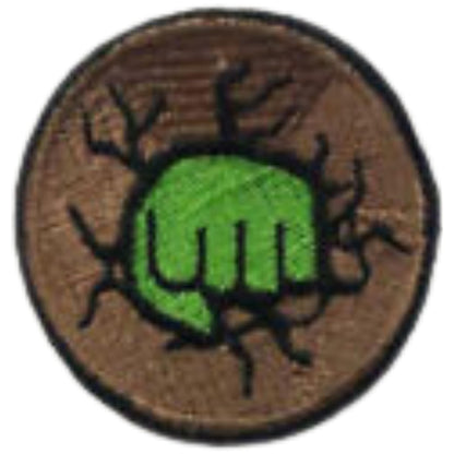 Punch Through Wall Embroidery Iron-On Patches for Clothing Sew-On Applique for DIY Crafts Denim Jackets Jeans Backpacks