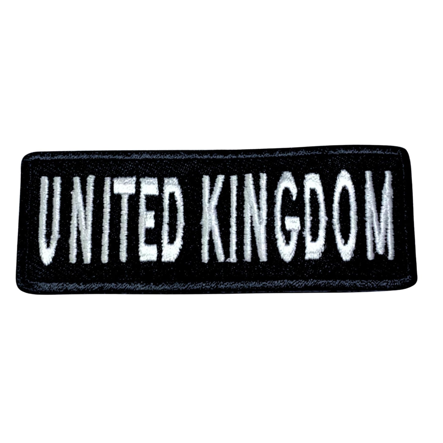 UK and England National Flag Embroidered Patches – Iron On/Sew On Badge in Different Shapes and Various Sizes for Jackets, Backpacks, Hats and DIY Crafts.