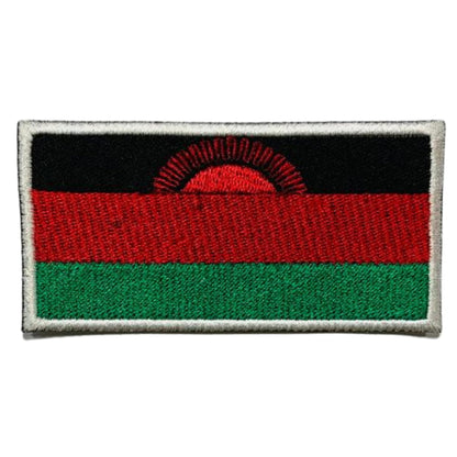 All Country Flag Patches (3 × 2 cm), Embroidered Iron-On/Sew On National Flags, Badge Traveler Gift Patch for Jacket, Backpack, Hat DIY Craft (T-Z)