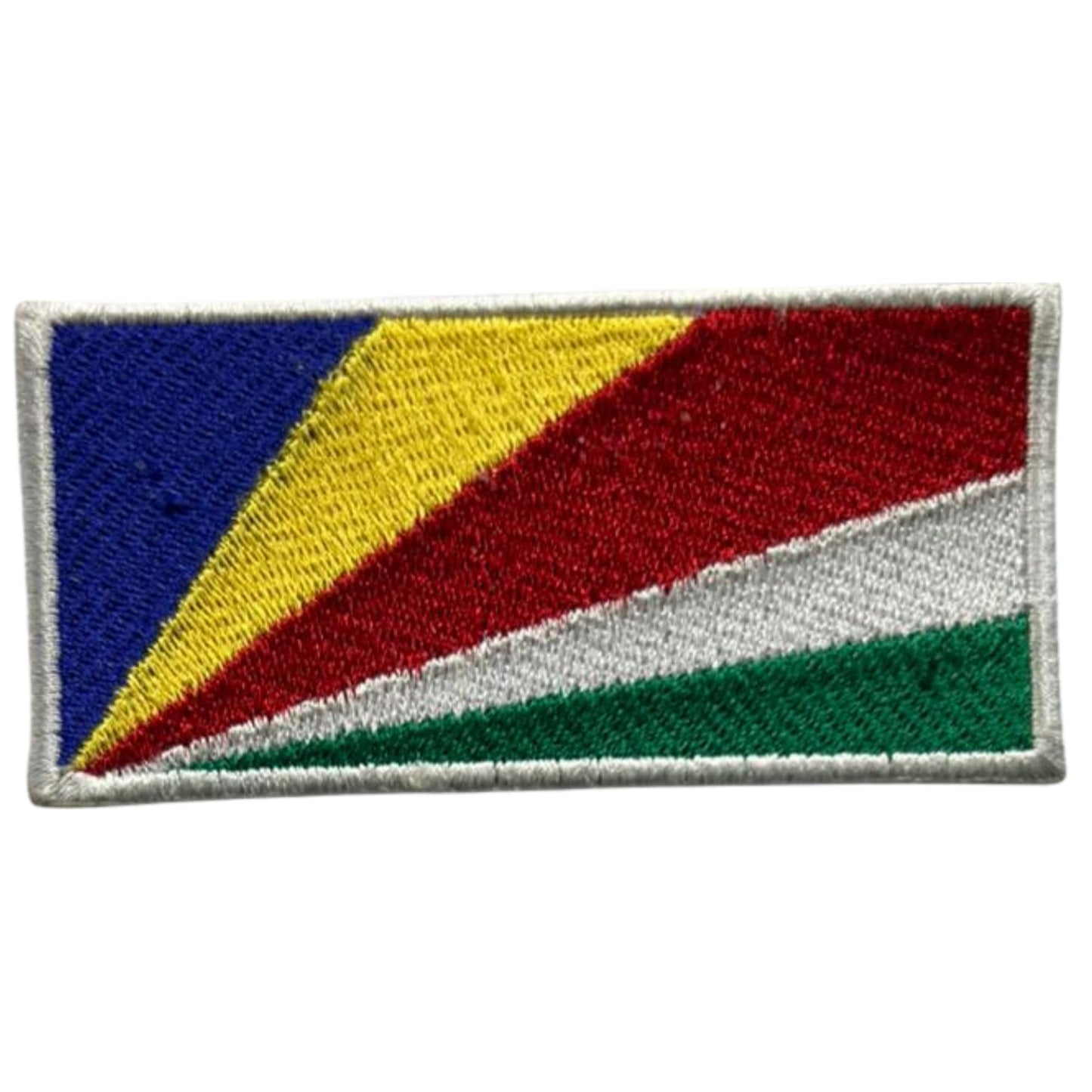 All Country Flag Patches (3 × 2 cm), Embroidered Iron-On/Sew On National Flags, Badge Traveler Gift Patch for Jacket, Backpack, Hat DIY Craft (K-S)