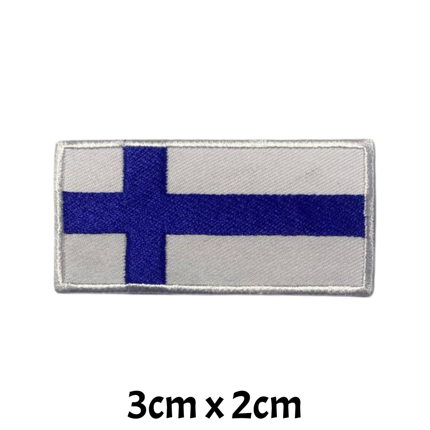 All Country Flag Patches (3 × 2 cm), Embroidered Iron-On/Sew On National Flags, Badge Traveler Gift Patch for Jacket, Backpack, Hat DIY Craft (T-Z)