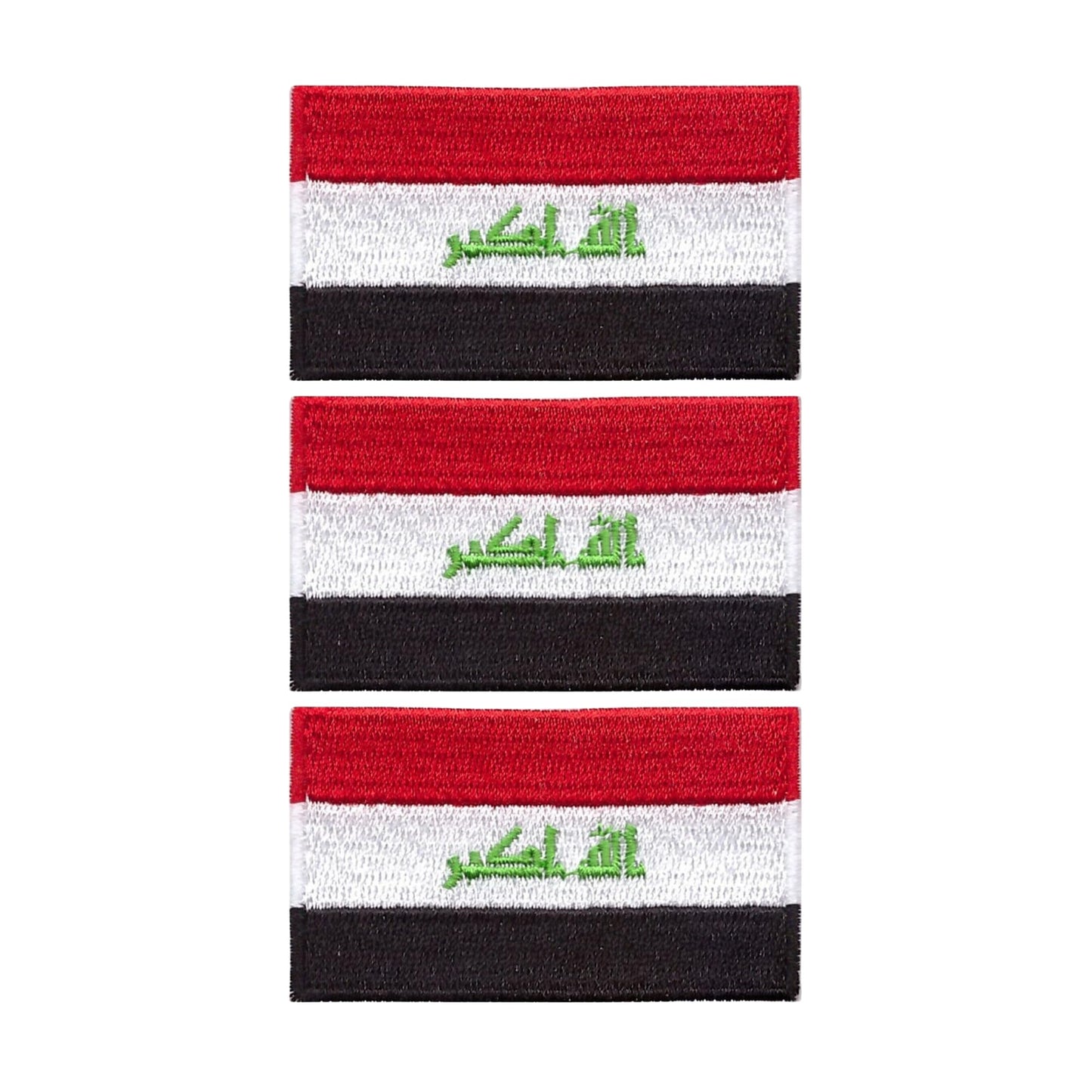 3 Pieces All Countries Flag Patches, 7×4 cm Embroidered Iron-On/Sew On National Flags, World Country Badge Appliques for Vest, Jacket, Backpack, Hat, (T-Z)