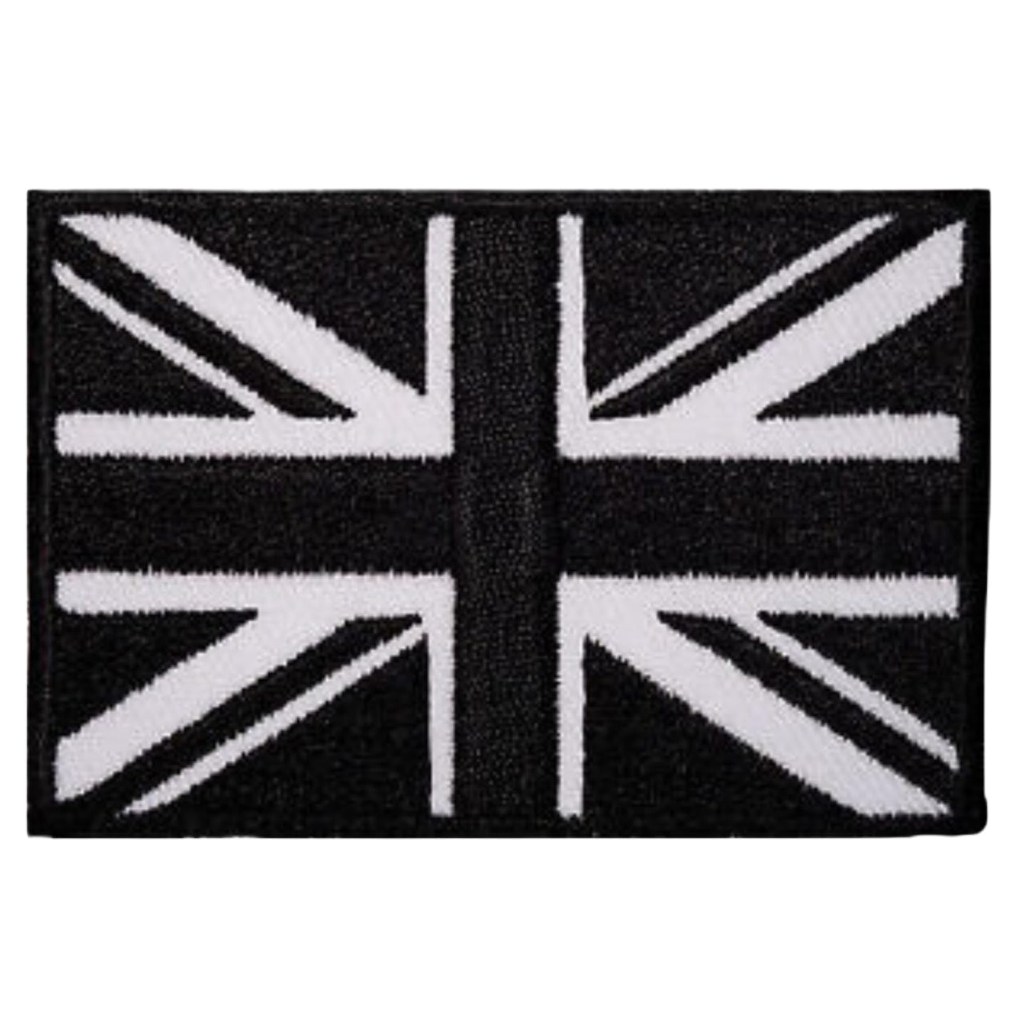 UK and England National Flag Embroidered Patches – Iron On/Sew On Badge in Different Shapes and Various Sizes for Jackets, Backpacks, Hats and DIY Crafts.
