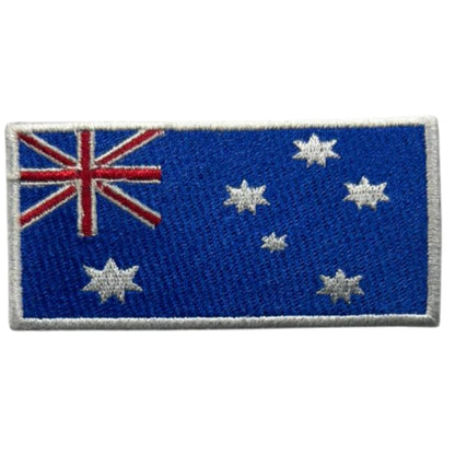 All Country Flag Patches (3 × 2 cm), Embroidered Iron-On/Sew On National Flags, Badge Traveler Gift Patch for Jacket, Backpack, Hat DIY Craft (K-S)