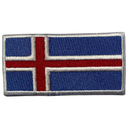 All Country Flag Patches (3 × 2 cm), Embroidered Iron-On/Sew On National Flags, Badge Traveler Gift Patch for Jacket, Backpack, Hat DIY Craft