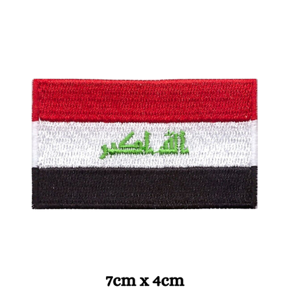 Country Flag Embroidered Patch – Iron On / Sew On National Flag Badge | All Countries Available | Jacket, Backpack, Hat, Uniform – Choose Your Country (A-J)