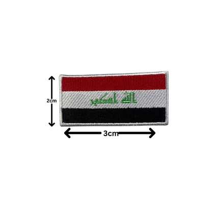 All Country Flag Patches (3 × 2 cm), Embroidered Iron-On/Sew On National Flags, Badge Traveler Gift Patch for Jacket, Backpack, Hat DIY Craft