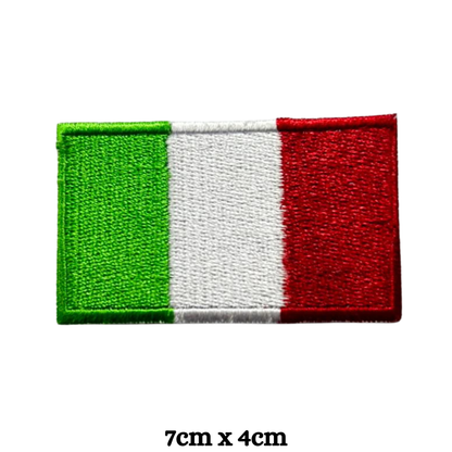 Country Flag Embroidered Patch – Iron On / Sew On National Flag Badge | All Countries Available | Jacket, Backpack, Hat, Uniform – Choose Your Country (A-J)