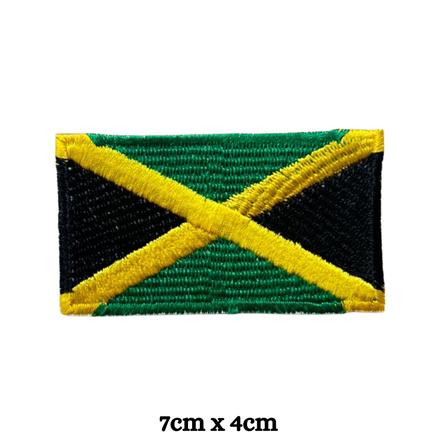 Country Flag Embroidered Patch – Iron On / Sew On National Flag Badge | All Countries Available | Jacket, Backpack, Hat, Uniform – Choose Your Country (A-J)