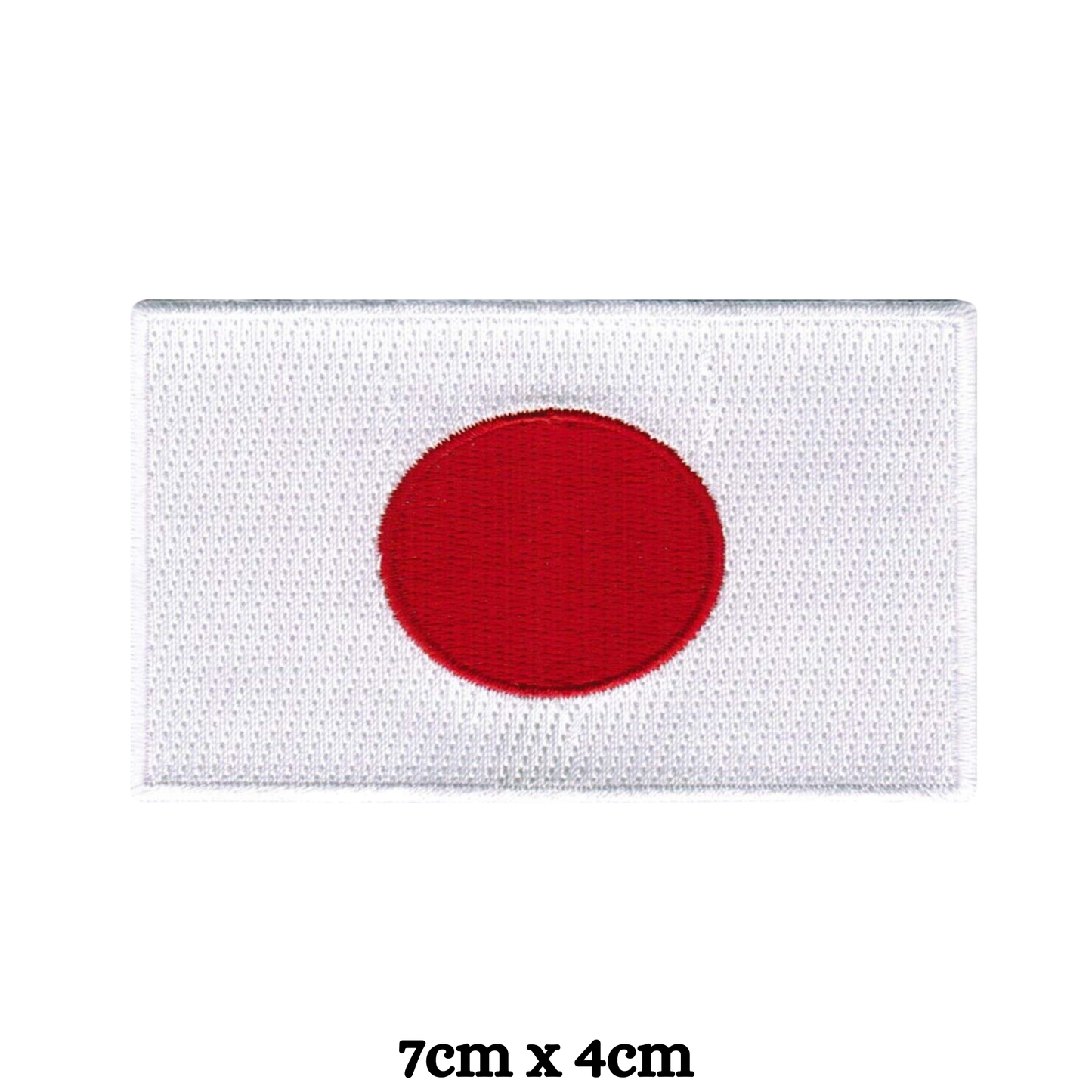 Country Flag Embroidered Patch – Iron On / Sew On National Flag Badge | All Countries Available | Jacket, Backpack, Hat, Uniform – Choose Your Country (A-J)
