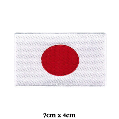 Country Flag Embroidered Patch – Iron On / Sew On National Flag Badge | All Countries Available | Jacket, Backpack, Hat, Uniform – Choose Your Country (A-J)