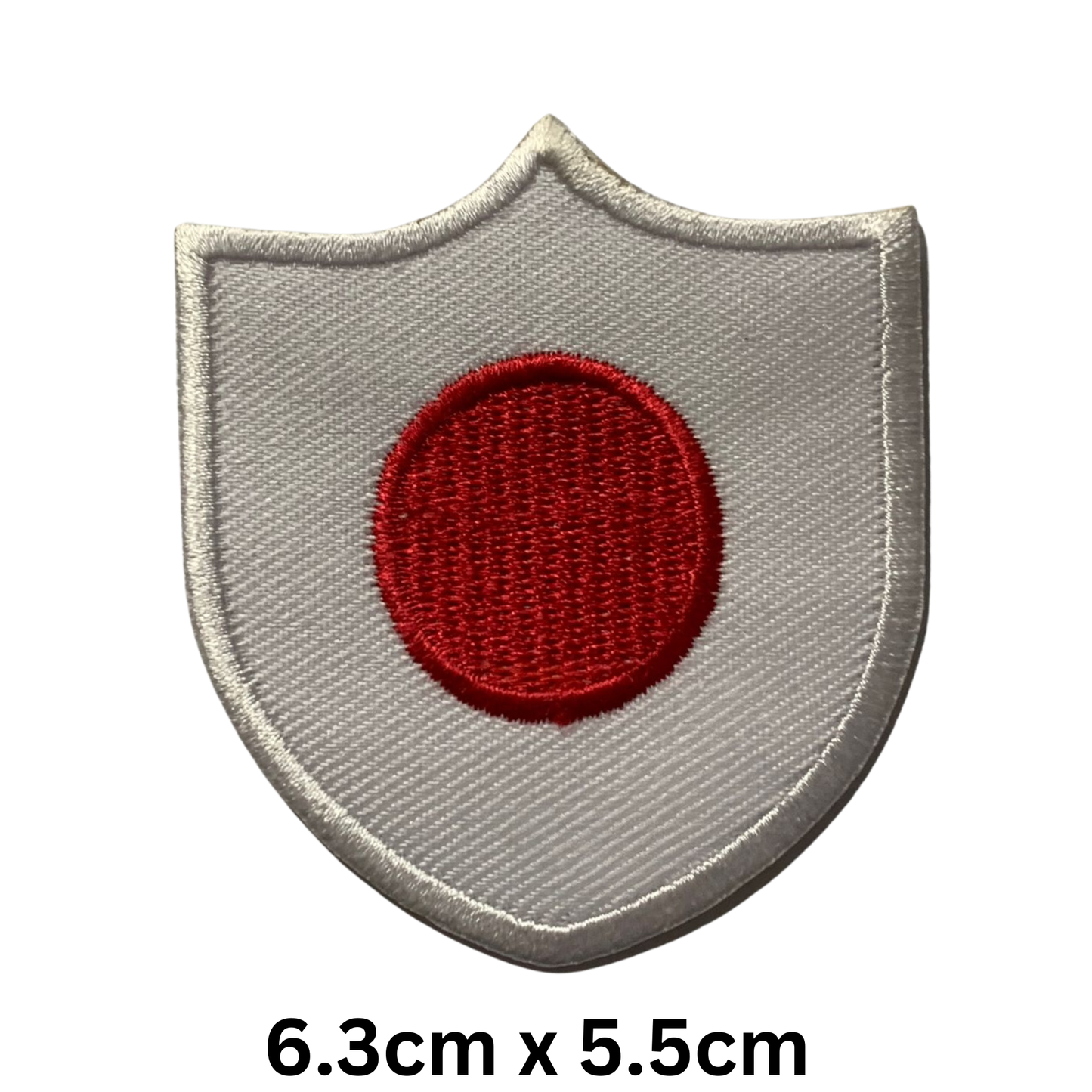 Shield Flag Patch – Embroidered Iron On / Sew On Shield Shaped National Flag Badge | All Countries Available | Heraldic Crest Patch for Jacket, Backpack, Biker Vest, Uniform – Choose Your Country (A-J)