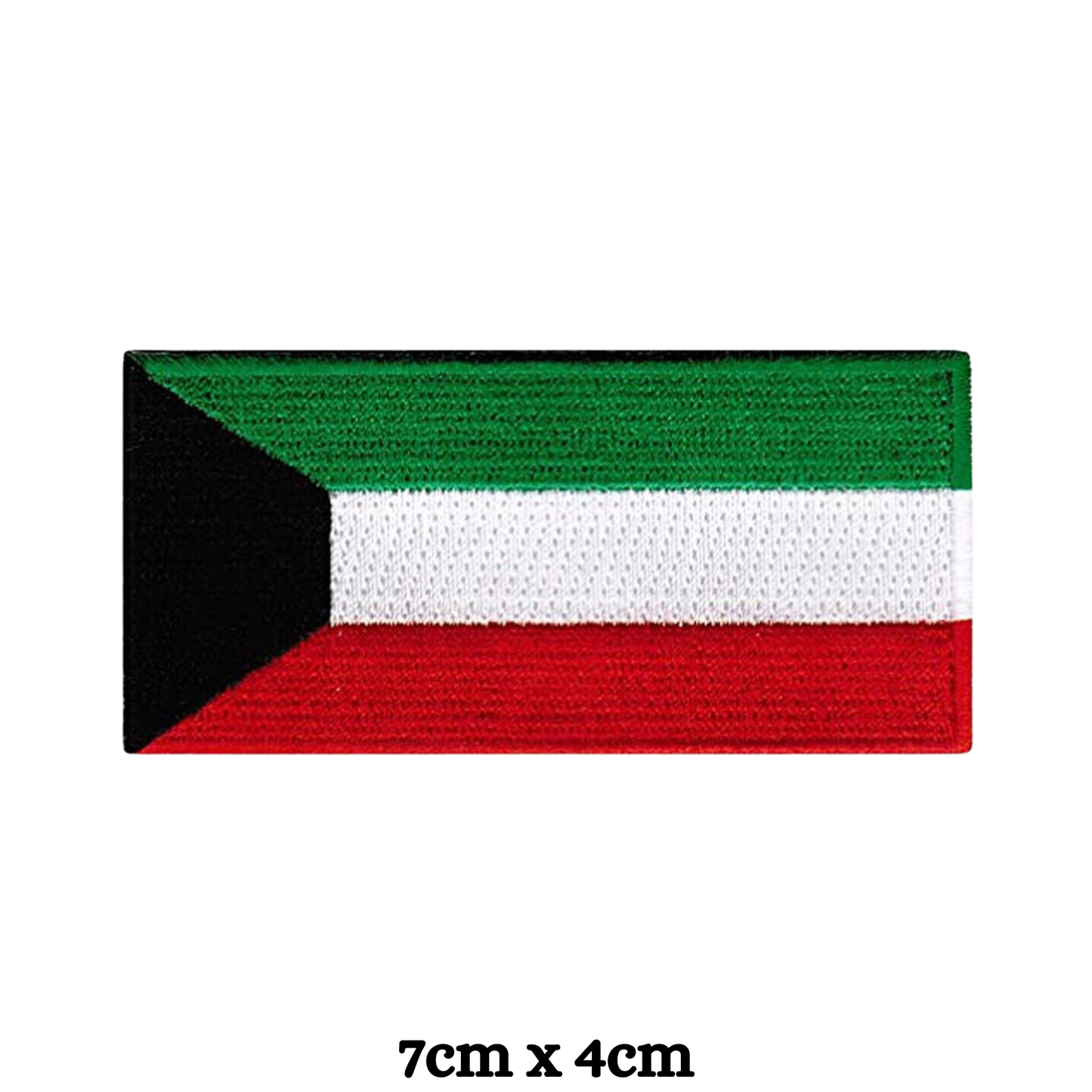 Country Flag Embroidered Patch – Iron On / Sew On National Flag Badge | All Countries Available | Jacket, Backpack, Hat, Uniform – Choose Your Country (K-S)