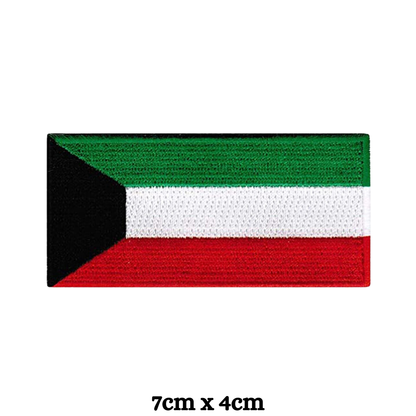 Country Flag Embroidered Patch – Iron On / Sew On National Flag Badge | All Countries Available | Jacket, Backpack, Hat, Uniform – Choose Your Country (K-S)
