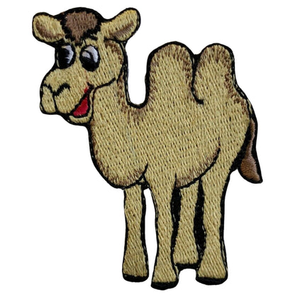 Camel Animal Embroidery Iron-On Patches for Clothing Sew-On Applique for DIY Crafts Denim Jackets Jeans Backpacks