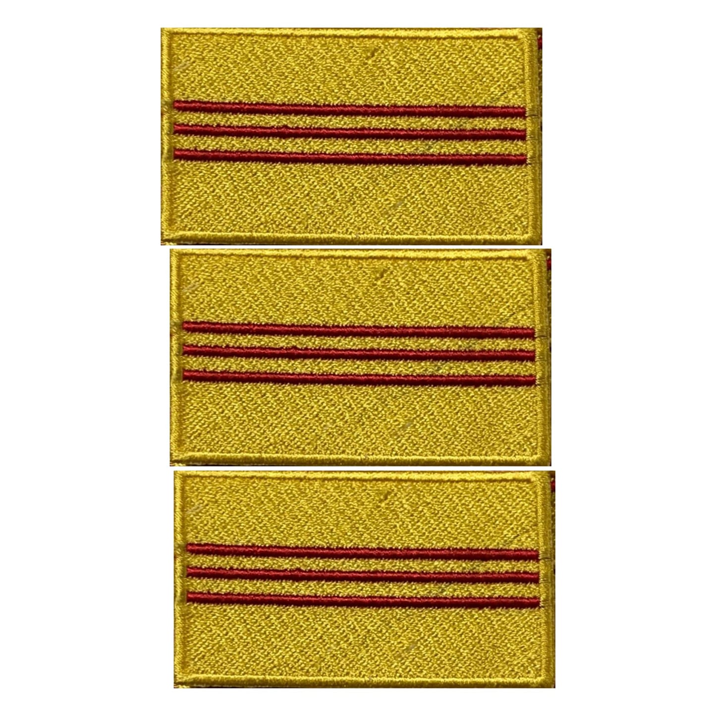 3 Pieces All Countries Flag Patches, 7×4 cm Embroidered Iron-On/Sew On National Flags, World Country Badge Appliques for Vest, Jacket, Backpack, Hat,(A-J)