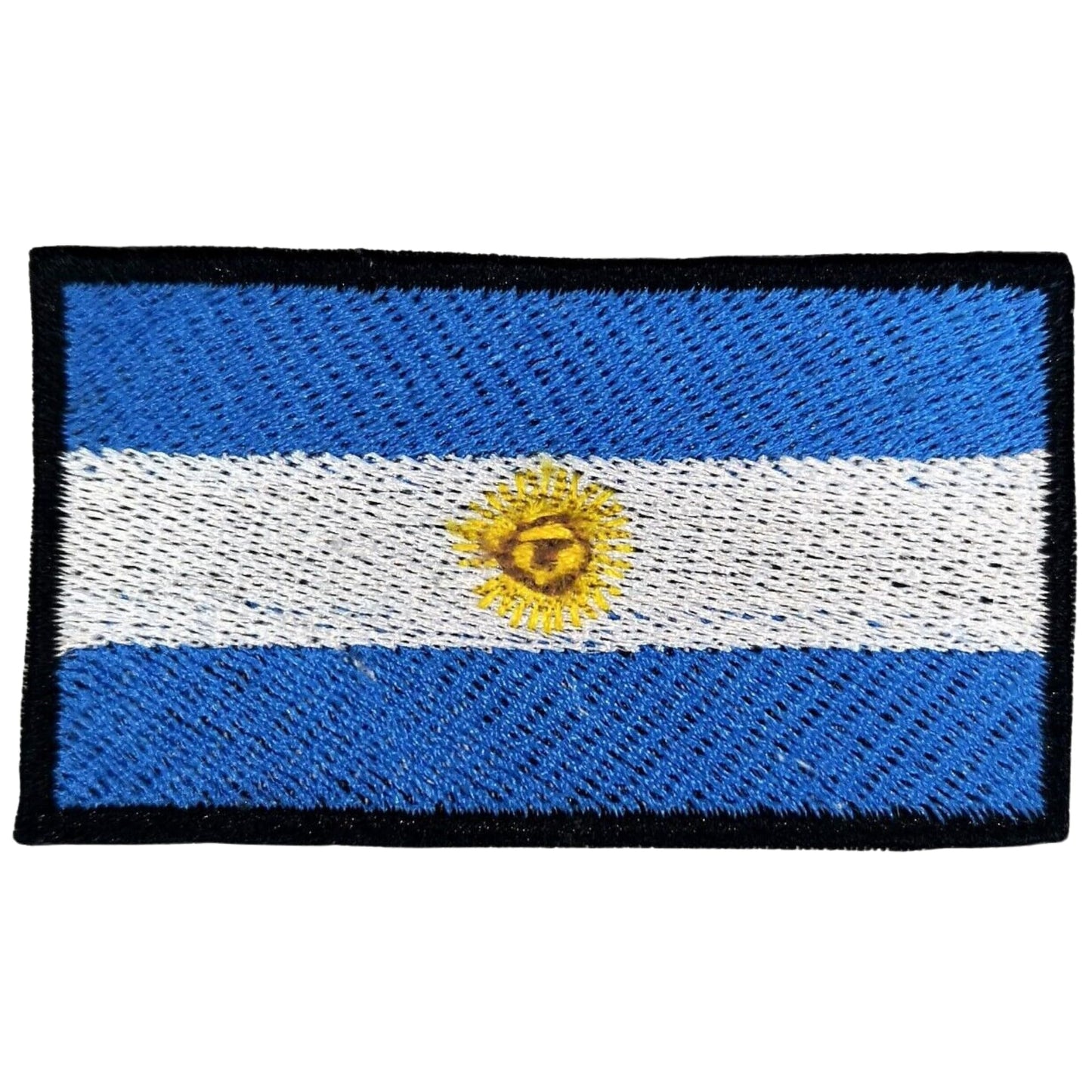 All Country Flag Patches (3 × 2 cm), Embroidered Iron-On/Sew On National Flags, Badge Traveler Gift Patch for Jacket, Backpack, Hat DIY Craft (K-S)