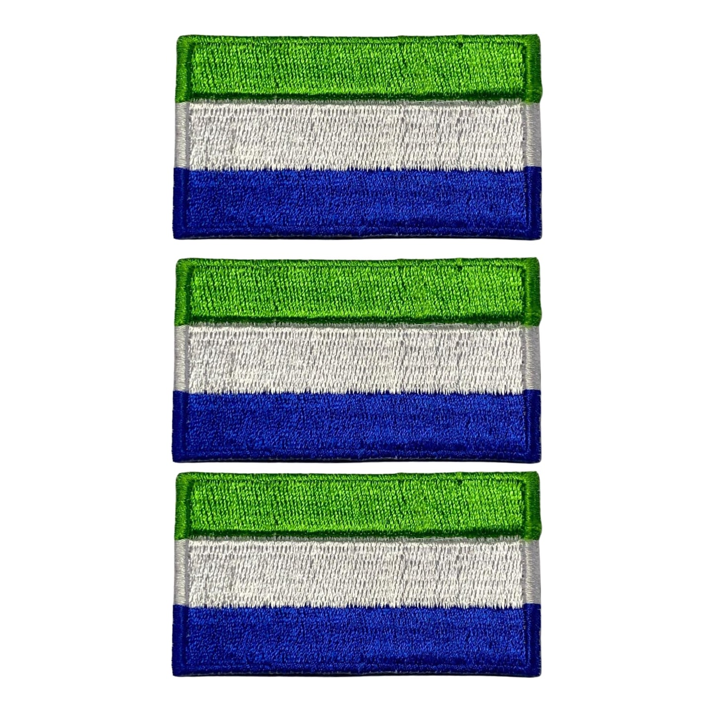 3 Pieces All Countries Flag Patches, 7×4 cm Embroidered Iron-On/Sew On National Flags, World Country Badge Appliques for Vest, Jacket, Backpack, Hat, (T-Z)