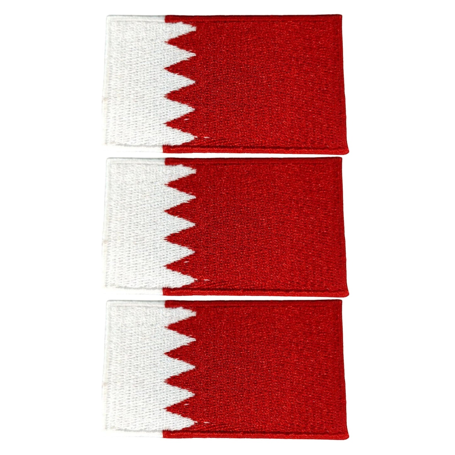 3 Pieces All Countries Flag Patches, 7×4 cm Embroidered Iron-On/Sew On National Flags, World Country Badge Appliques for Vest, Jacket, Backpack, Hat,(A-J)