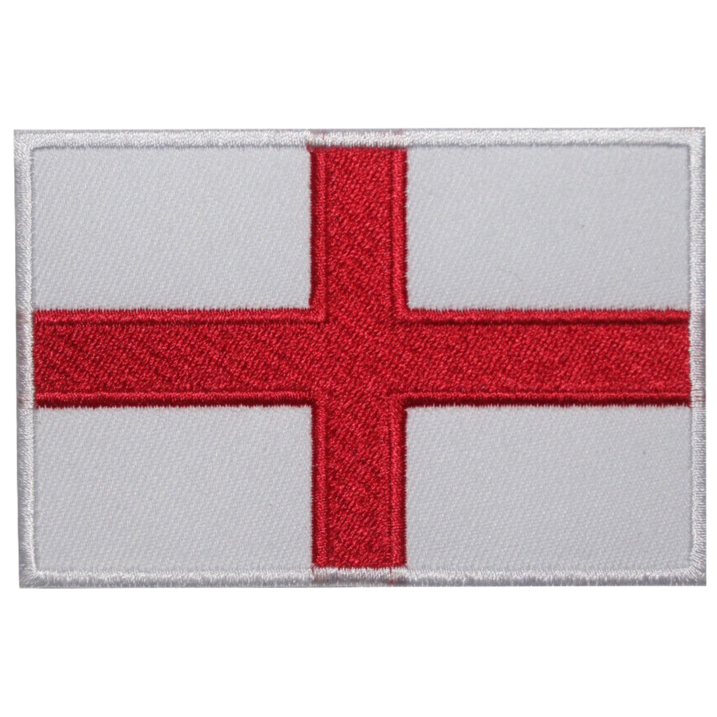 England National Flag Embroidery Iron-On Patches for Clothing Sew-On Applique for DIY Crafts Denim Jackets Jeans Backpacks