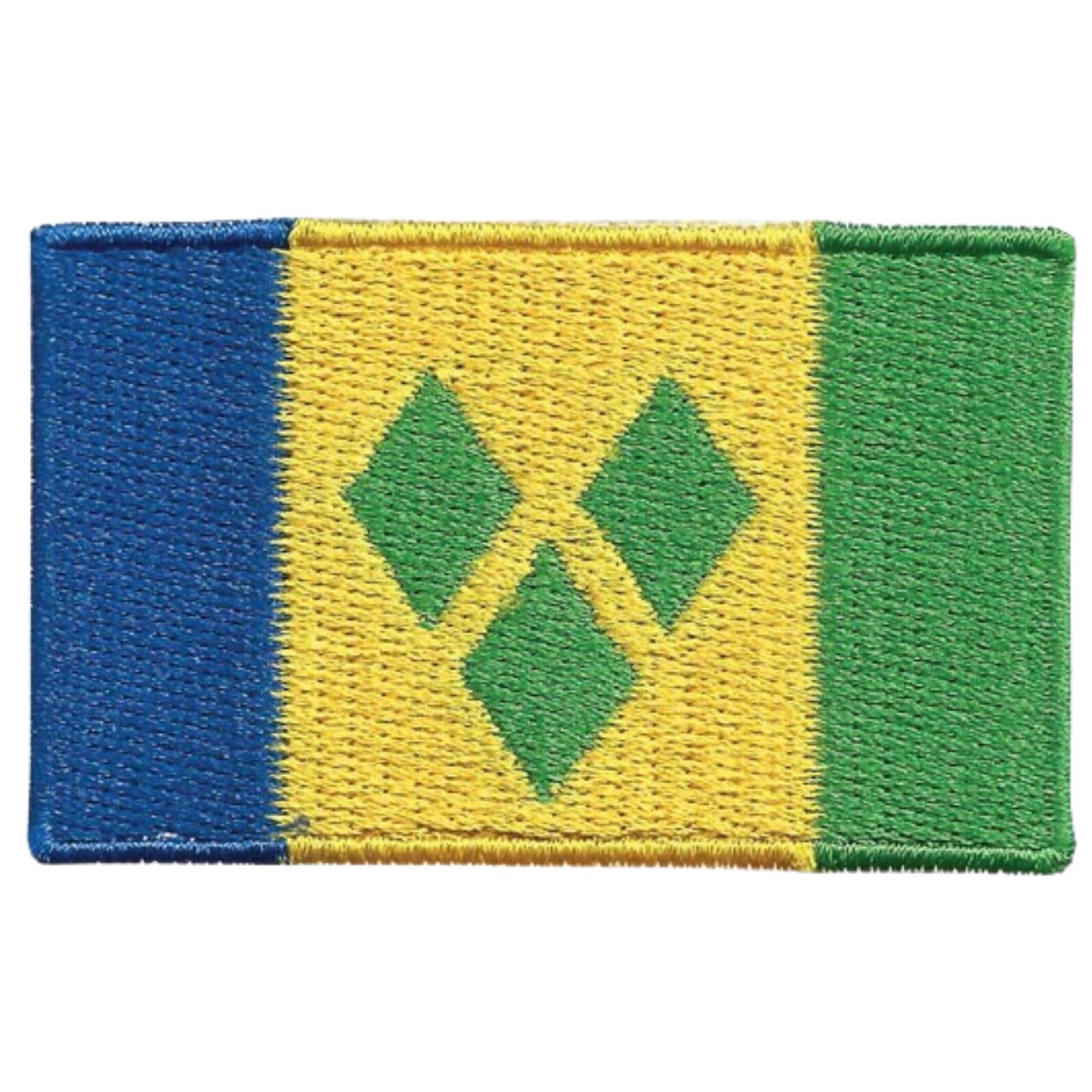 All Country Flag Patches (3 × 2 cm), Embroidered Iron-On/Sew On National Flags, Badge Traveler Gift Patch for Jacket, Backpack, Hat DIY Craft (T-Z)
