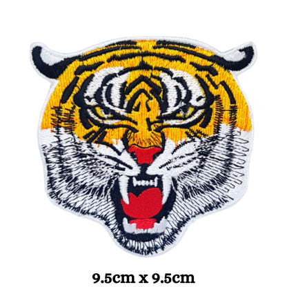 Animals Embroidered Patches - Iron On/Sew On Badges for Jackets, Backpacks, Jeans, Bags, Hats, Vests and DIY Clothing.