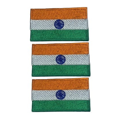 3 Pieces All Countries Flag Patches, 7×4 cm Embroidered Iron-On/Sew On National Flags, World Country Badge Appliques for Vest, Jacket, Backpack, Hat, (T-Z)