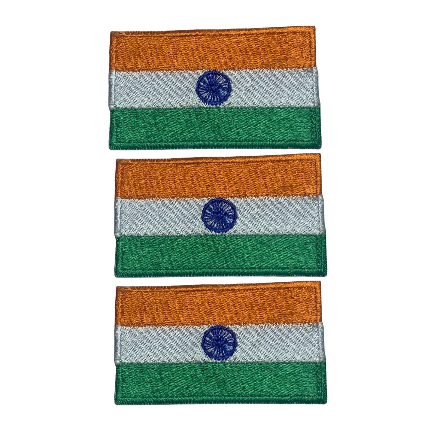 3 Pieces All Countries Flag Patches, 7×4 cm Embroidered Iron-On/Sew On National Flags, World Country Badge Appliques for Vest, Jacket, Backpack, Hat, (K-S)