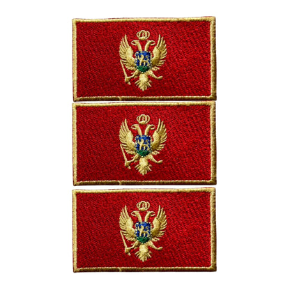 3 Pieces All Countries Flag Patches, 7×4 cm Embroidered Iron-On/Sew On National Flags, World Country Badge Appliques for Vest, Jacket, Backpack, Hat, (T-Z)