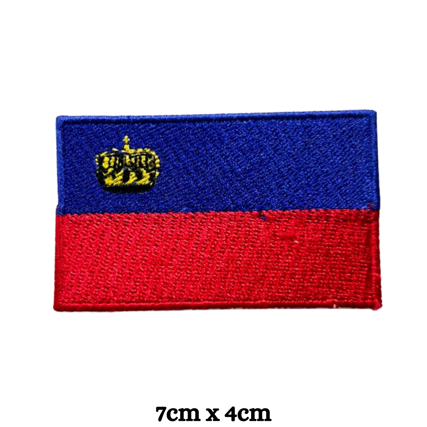 Country Flag Embroidered Patch – Iron On / Sew On National Flag Badge | All Countries Available | Jacket, Backpack, Hat, Uniform – Choose Your Country (K-S)