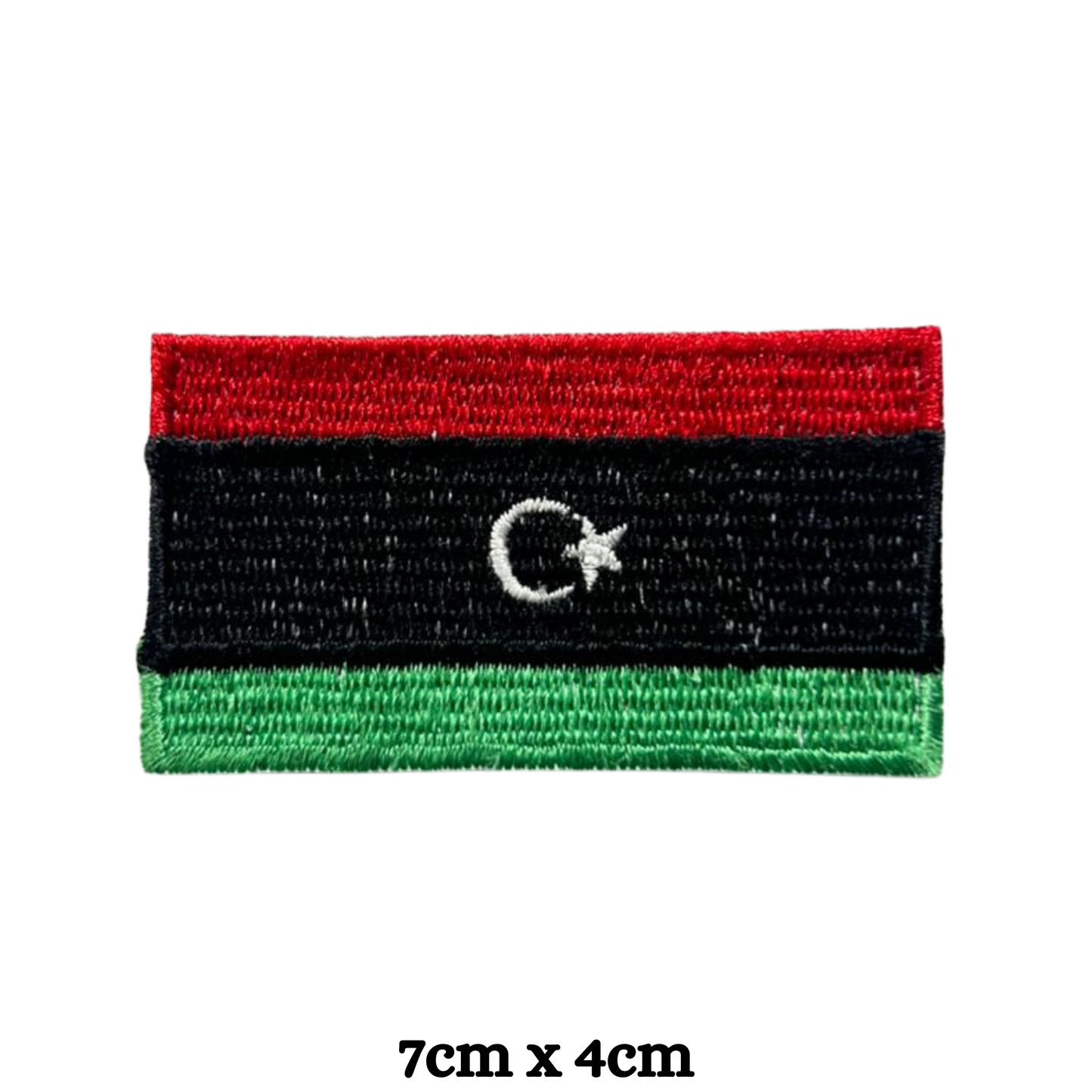 Country Flag Embroidered Patch – Iron On / Sew On National Flag Badge | All Countries Available | Jacket, Backpack, Hat, Uniform – Choose Your Country (K-S)