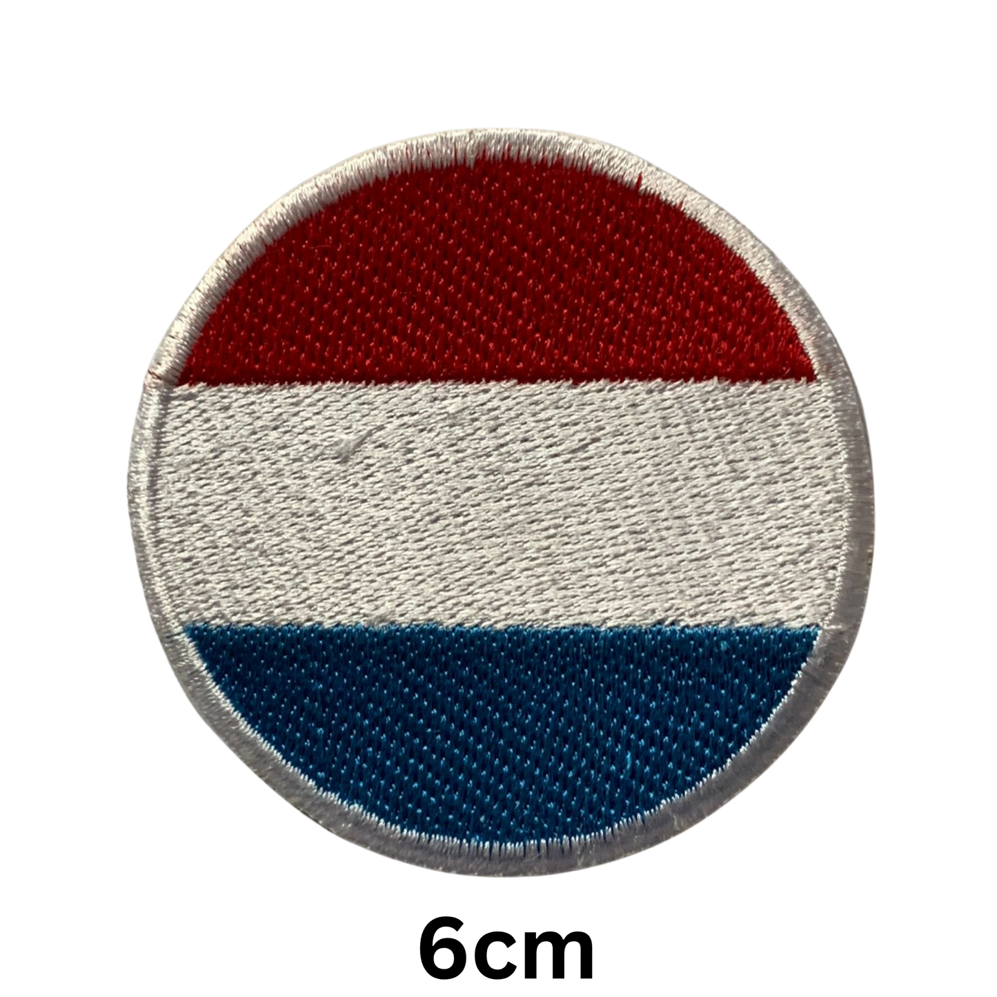 Luxembourg Flag Embroidered Patch Set, Iron-On or Sew-On Applique Badges, Rectangle Shield Round Heart Shapes, for Jackets, Backpacks, Hats, Uniforms and Various Sizes