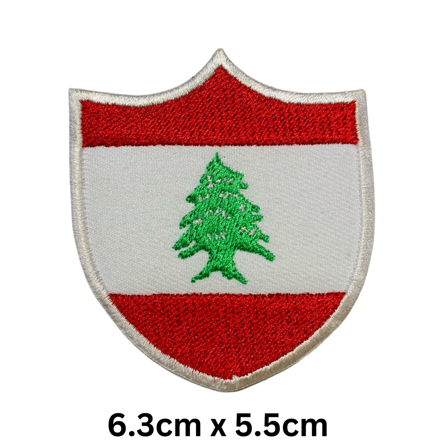 Shield Flag Patch – Embroidered Iron On / Sew On Shield Shaped National Flag Badge | All Countries Available | Heraldic Crest Patch for Jacket, Backpack, Biker Vest, Uniform – Choose Your Country (K-S)