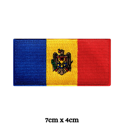 Country Flag Embroidered Patch – Iron On / Sew On National Flag Badge | All Countries Available | Jacket, Backpack, Hat, Uniform – Choose Your Country (K-S)
