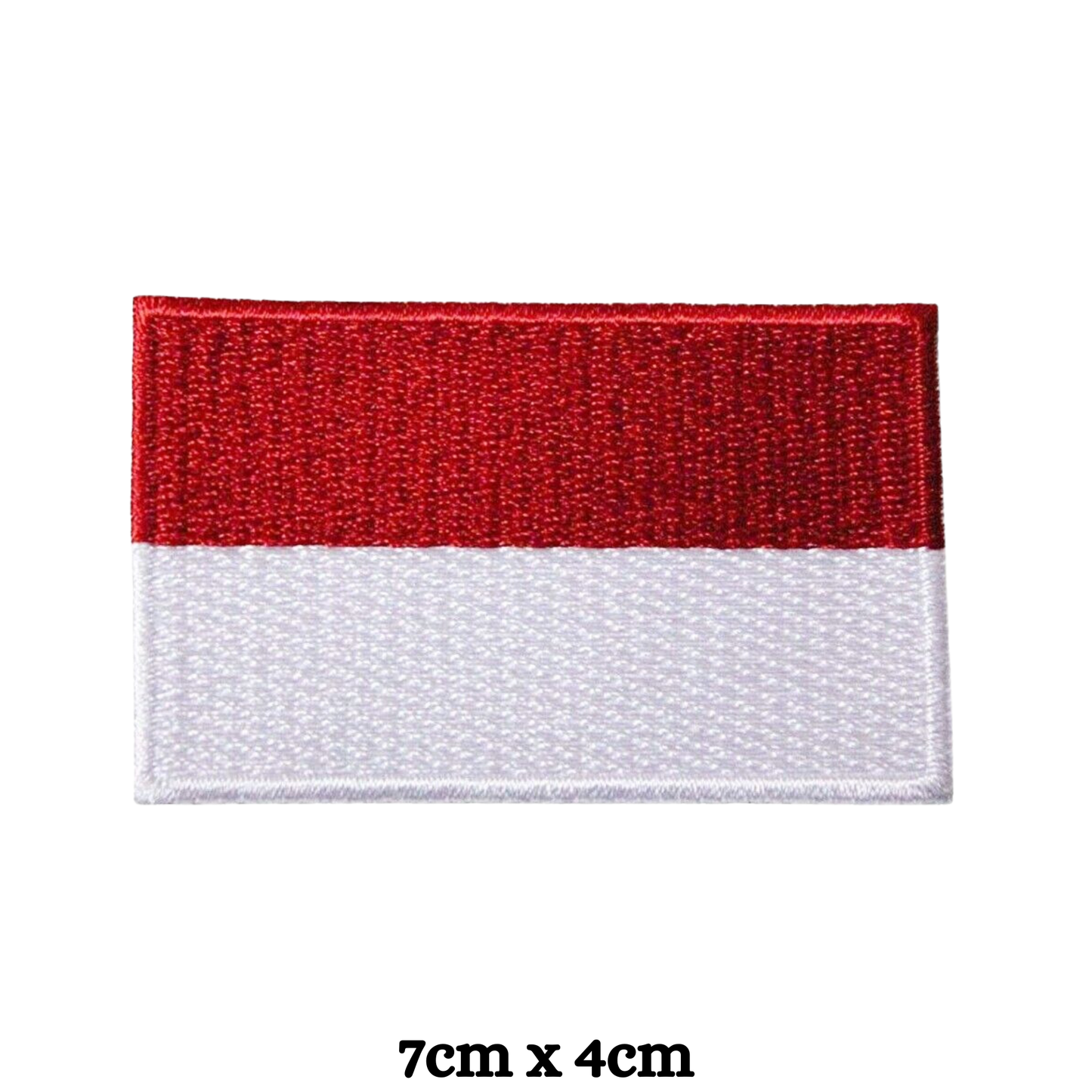 Country Flag Embroidered Patch – Iron On / Sew On National Flag Badge | All Countries Available | Jacket, Backpack, Hat, Uniform – Choose Your Country (K-S)